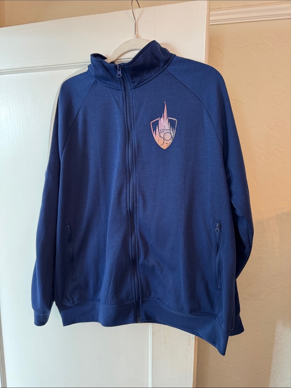 WDW 50th Celebration Unisex Track Suit Zip-up